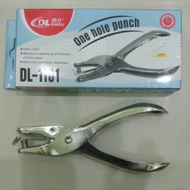 One hole punch round hole one hole puncher Puncher satu lubang single