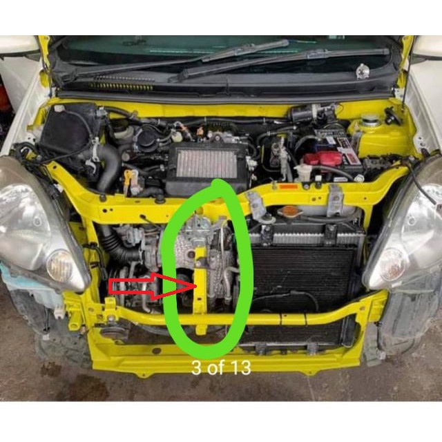 PERODUA VIVA RADIATOR PANEL CENTER (TEGAK) ORIGINAL | Shopee Malaysia