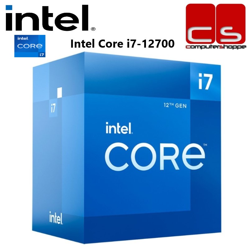 Intel 取り上げ Core i7-12700 12th Gen CPU
