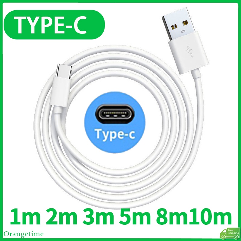 Eller Santé USB Type C Cable Nylon Braided USB C QC 3.0 Fast Charging Short Powe - Foto 10