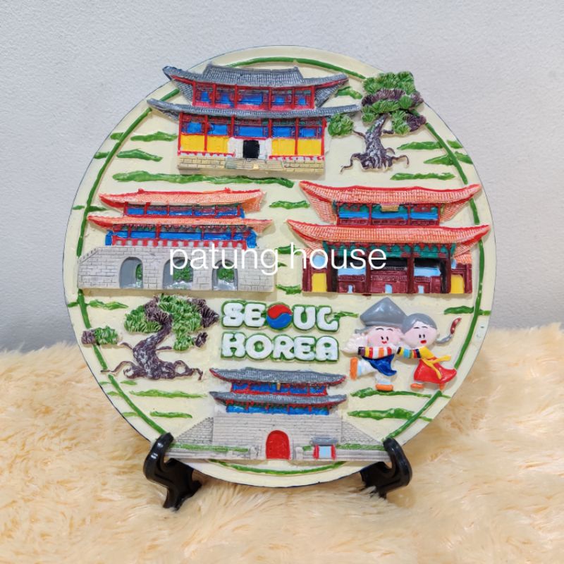 Seoul Korea Souvenir Display Plate Shopee Malaysia
