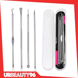 Blackhead Remover, A One 4PCS Stainless Facial Acne Spot