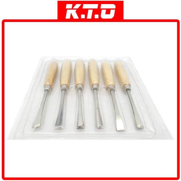 HEAVY DUTY 6PCS HAND WOOD CARVING CHISELS TOOLS KIT SET | Shopee Malaysia