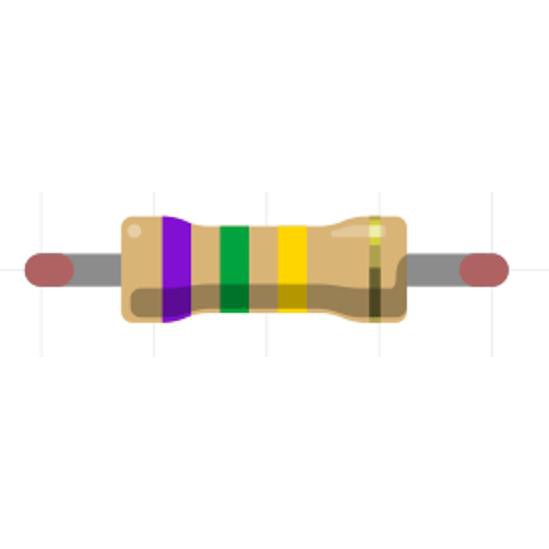 Perintang / Resistor 0.25W 5% (750K) -  750K Ohm [10pcs]