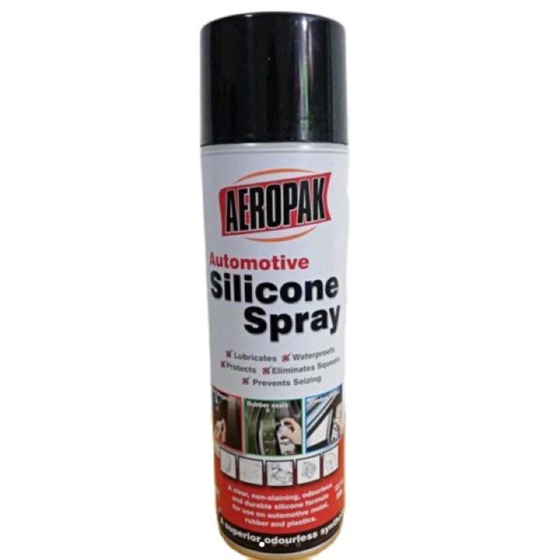 Aeropak Automotive Silicone Spray Waterproof Lubricant