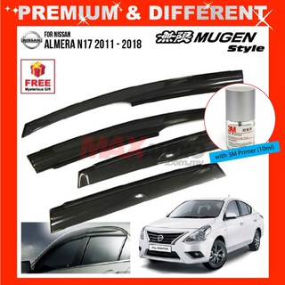 FREE NISSAN ALMERA N17 2011 2019 MUGEN STYLE Premium Quality