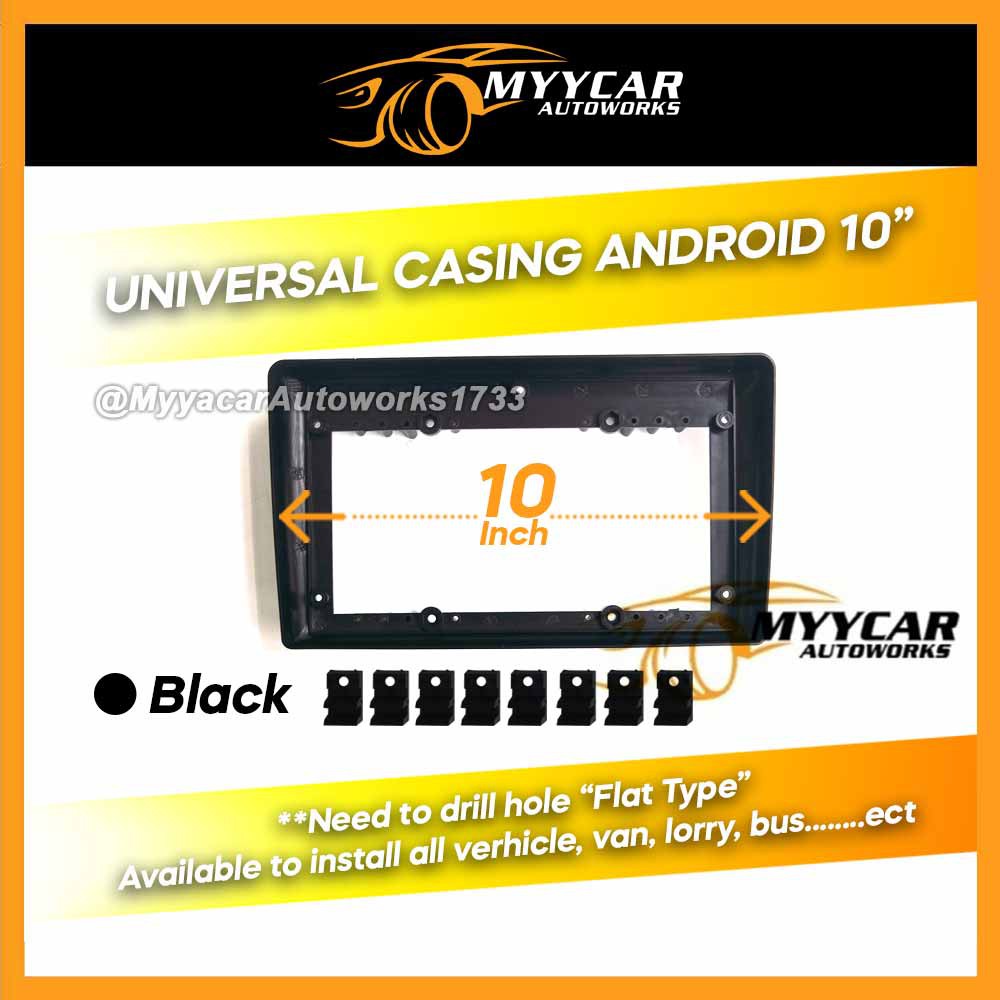 Universal Big Screen Casing Android Player 10 inch (Flat Type) | Shopee ...