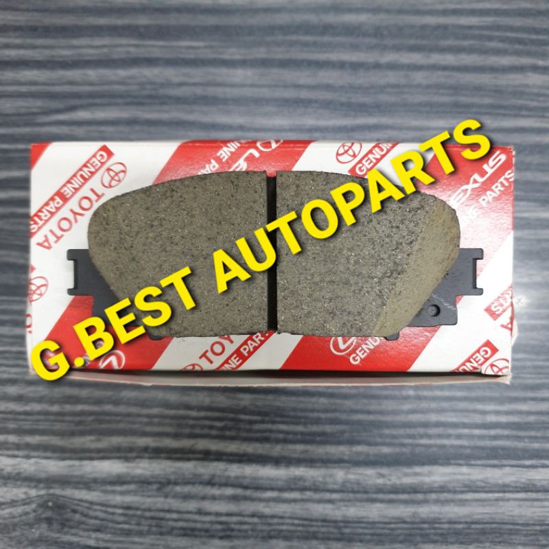 TOYOTA ORIGINAL FRONT DISC BRAKE PAD VIOS NCP93 JSPEC ESPEC (REAR