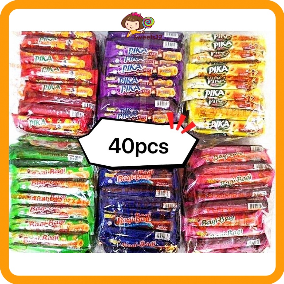 Bika Pika/Bagi-bagi Stick Corn Snacks 40pcs/bag (Halal) | Shopee Malaysia