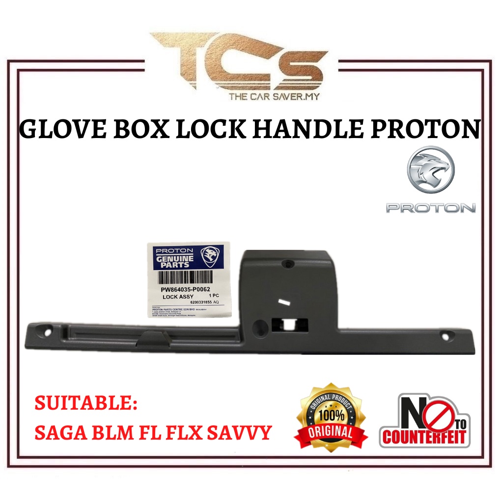 Proton Saga BLM SV FL FLX Genuine Glove Box Handle Grey PW864035P0062