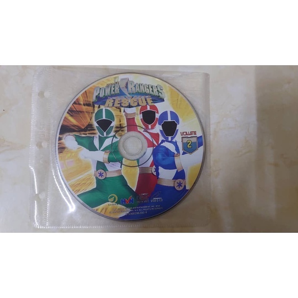(Used Disc) Power Rangers Rescue The Series Random Episodes | Shopee ...