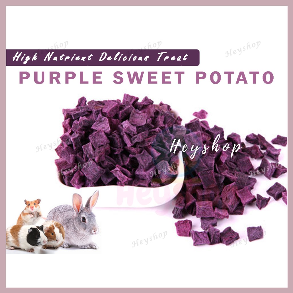 Fresh Look at Purple Sweet Potato 50G Dried Vegetable Treat Veggie Snack Hamster