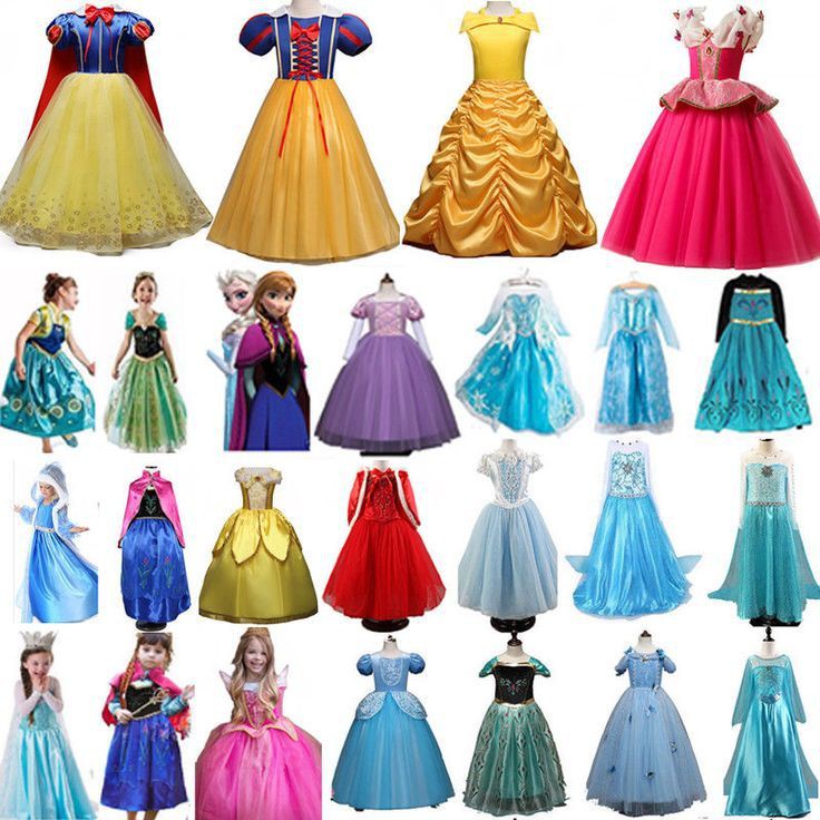 Princess Dresses Kids Girls Costume Princess Shopee Malaysia