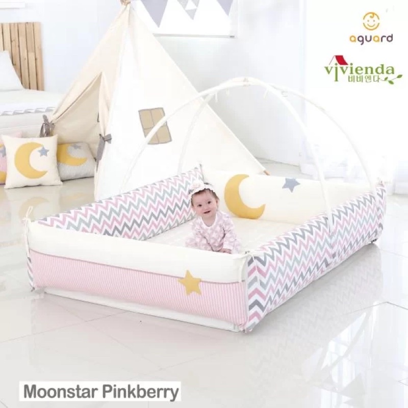 Aguard Korea Bumper Bed Baby Bed Floor Bed Toddler Bed Shopee Malaysia