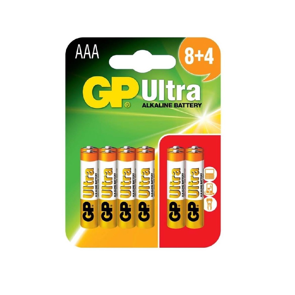 [ORIGINAL] GP ALKALINE BATTERY AA / AAA / AAAA / 9V / GREENCELL