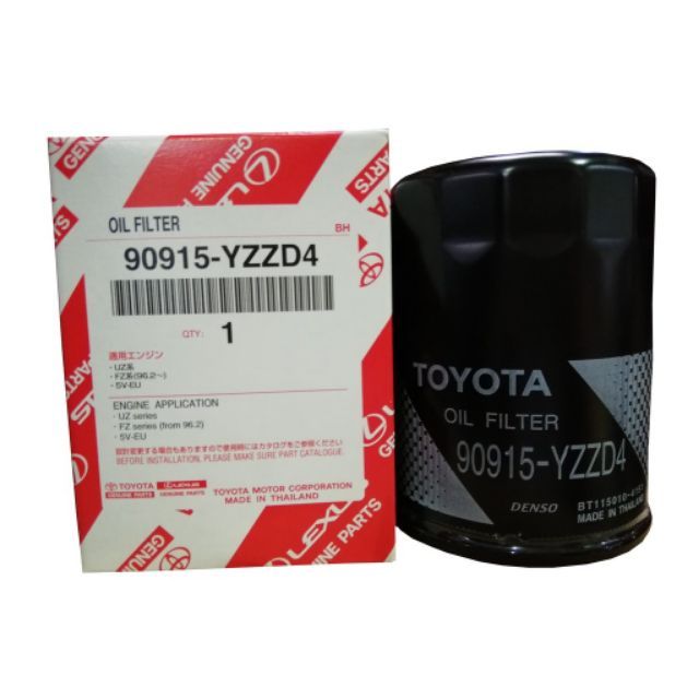 ORIGINAL & OEM TOYOTA OIL FILTER (90915YZZD4) Shopee Malaysia