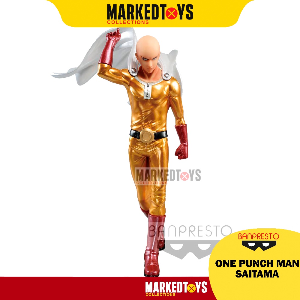 One Punch Man DXF Premium Figure Saitama Metalic Color Banpresto