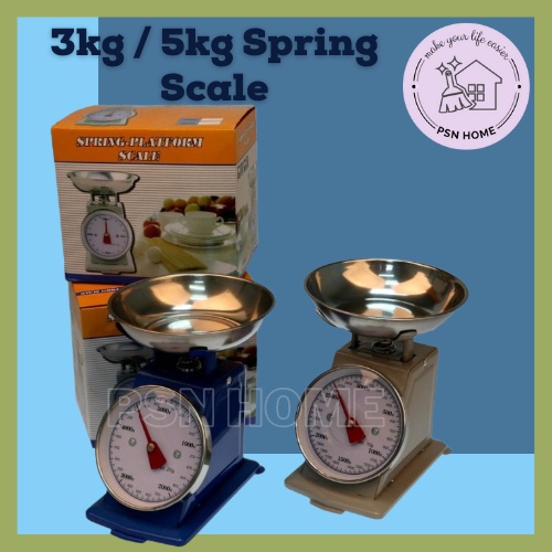 Spring Weighing Scale, Penimbang Berat 3kg / 5kg | Shopee Malaysia