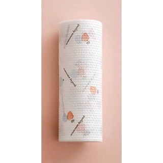 50pcs/1roll Disposable Breakpoint Non-woven Kitchen Towels Cleaning Cloth  Household Absorbent Non-woven Fabric Washable Paper Towels