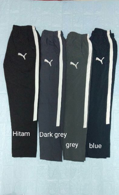 READY STOCK SELUAR TRACKSUIT PUMA DEWASA LINE PUTIH Shopee Malaysia