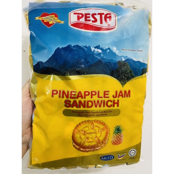 PINEAPPLE JAM SANDWICH ( PRODUK SABAHAN BISKUT) Shopee Malaysia