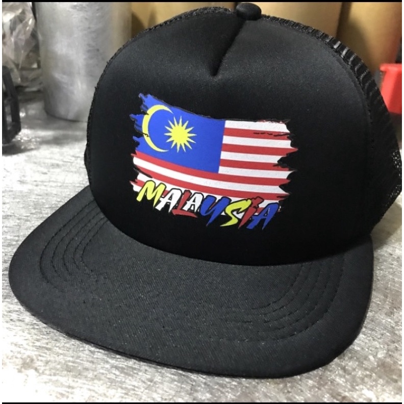 Topi Merdeka Malaysia Trucker Cap / Free Saiz | Shopee Malaysia