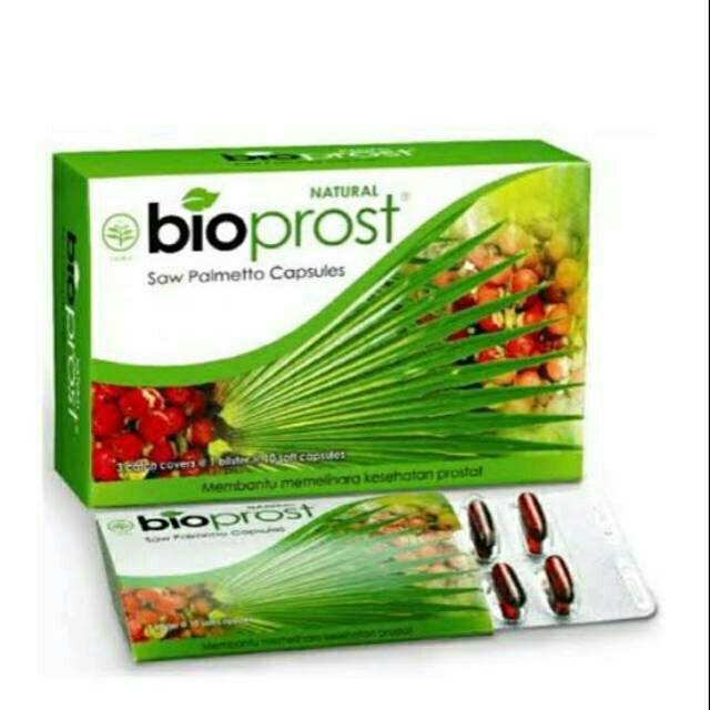 Bioprost Saw Palmetto Capsules per box containing 30 seeds | Shopee ...