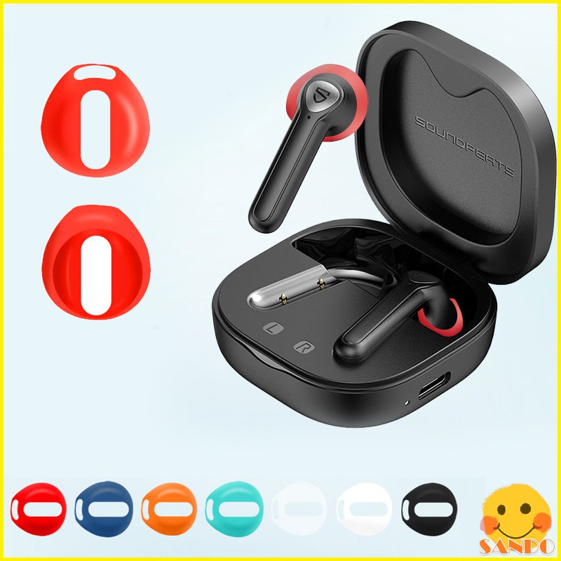 Silicone For Shell Earphone For Case For Soundpeats Trueair2/2+ Protective  Cover