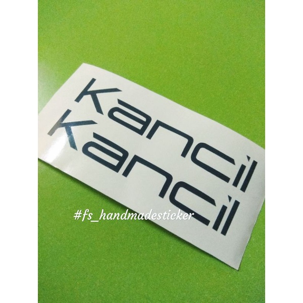 Sticker door lining lintah kancil bulat ( kancil belalang ) Shopee