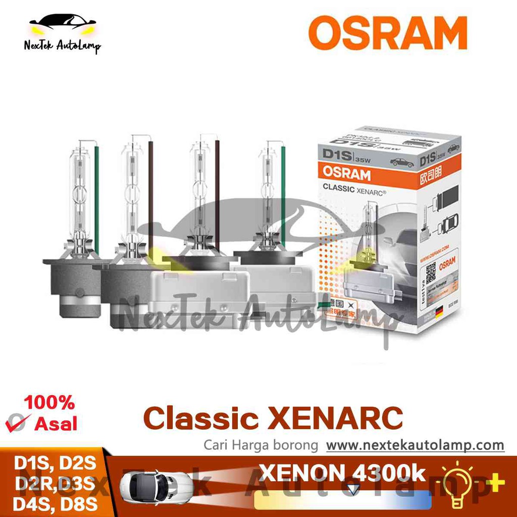 OSRAM D1S D2S D2R D3S D4S D8S 66140 66240 66250 66340 66440 66548 ...