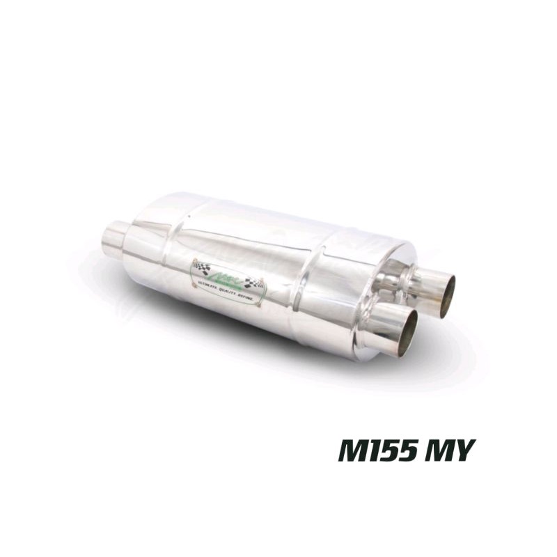 Max Racing M155 MY Twin Pipe Exhaust Muffler | Shopee Malaysia