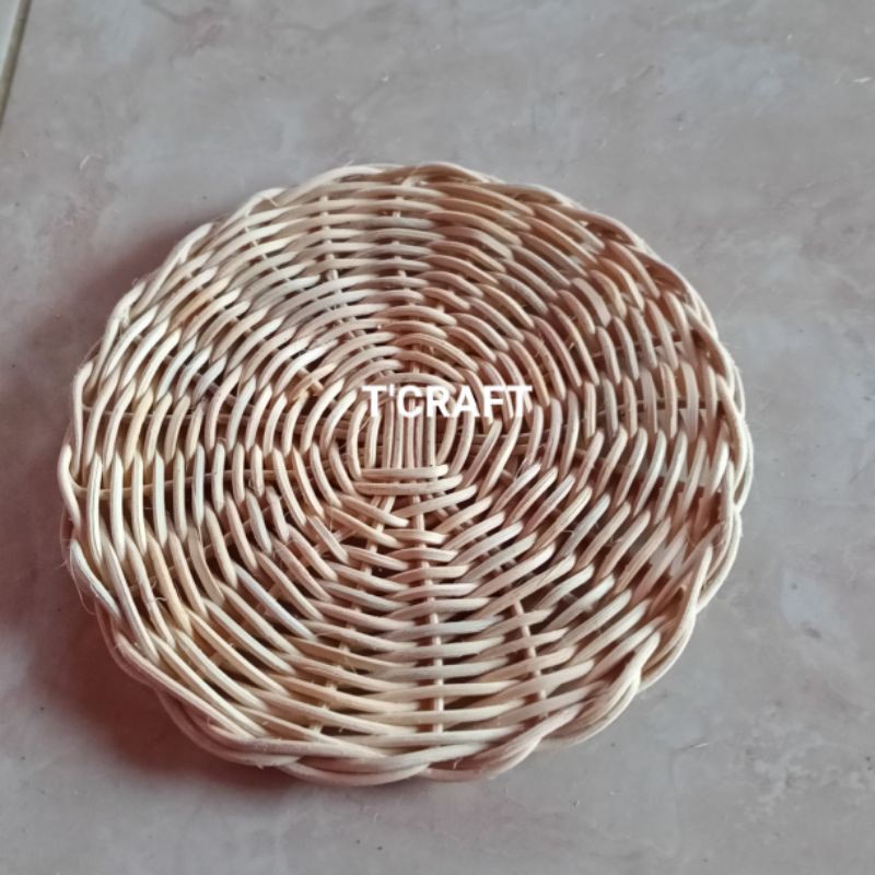 Round Rattan Placemat d 20cm Shopee Malaysia