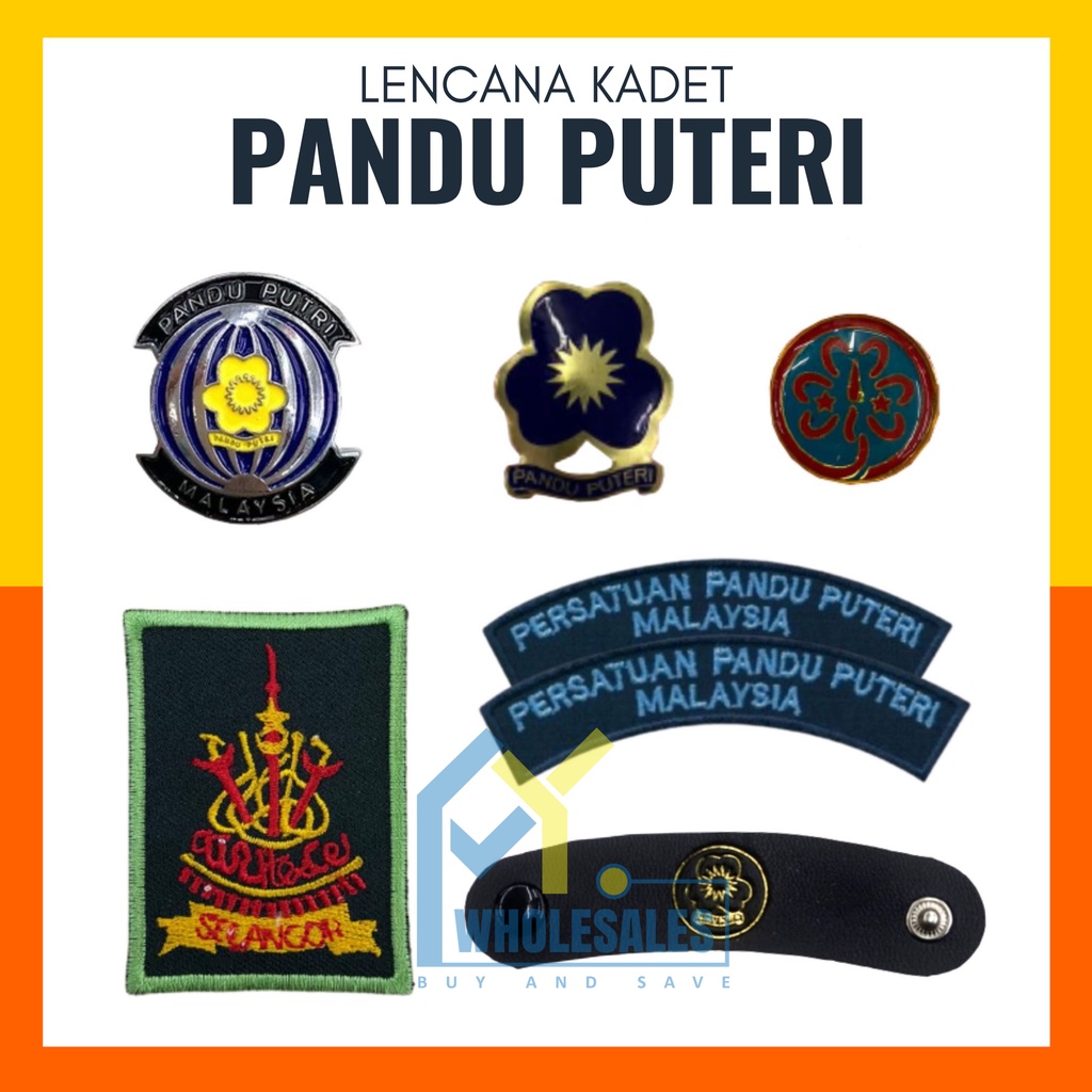 LENCANA KADET PANDU PUTERI BADGE - FULL SET | Shopee Malaysia