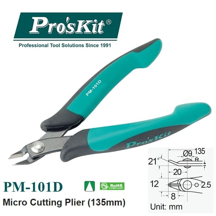 Pro'sKit Proskit Micro Cutting Plier PM-101D | Shopee Malaysia