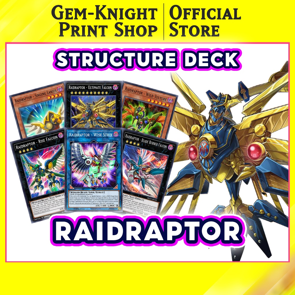 yugioh raidraptor structure deck Amazon.com: Complete Custom Deck for Yu-Gi-Oh! main image 1