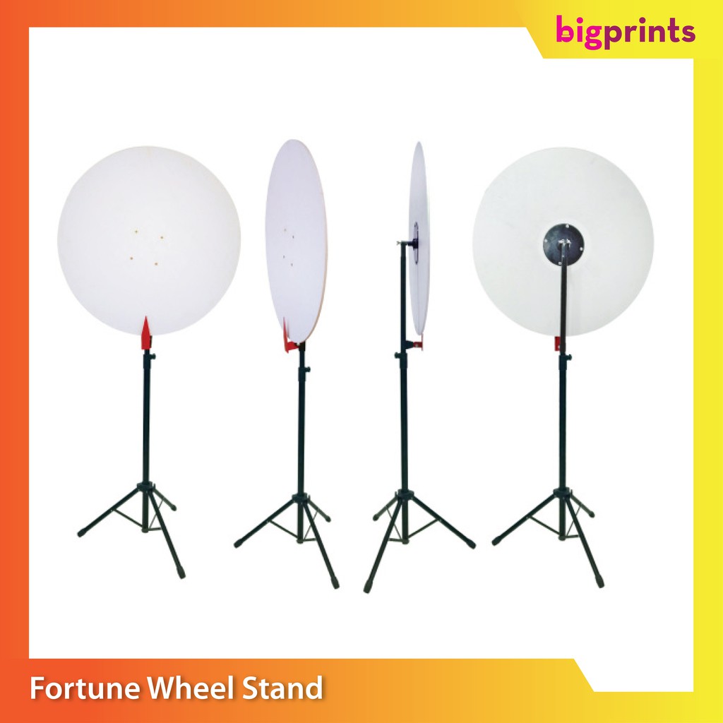 fortune wheel stand / lucky draw stand with printing | Shopee Malaysia