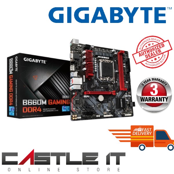 Gigabyte B660M GAMING DDR4 Motherboard LGA1700 Intel 12th Gen D4 MATX