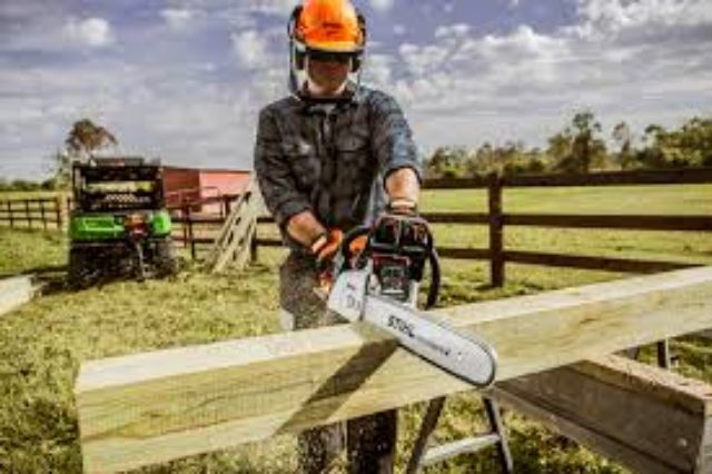 STIHL MS250 with 18" / 20" Guide Bar Chain Saw Chainsaw (100% ...