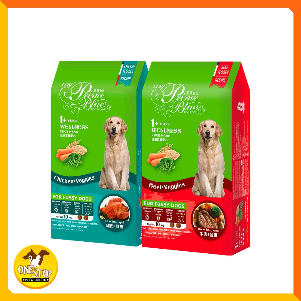 LCB Prime Blue Wellness Dog Food 10kg Shopee Malaysia