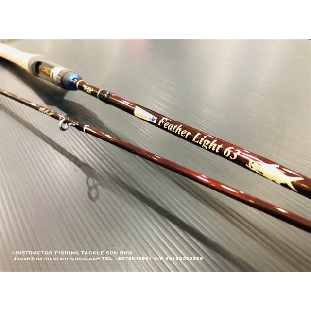 TULALA FEATHER LIGHT 63 CASTING FISHING ROD #JORAN PANCING # | Shopee ...