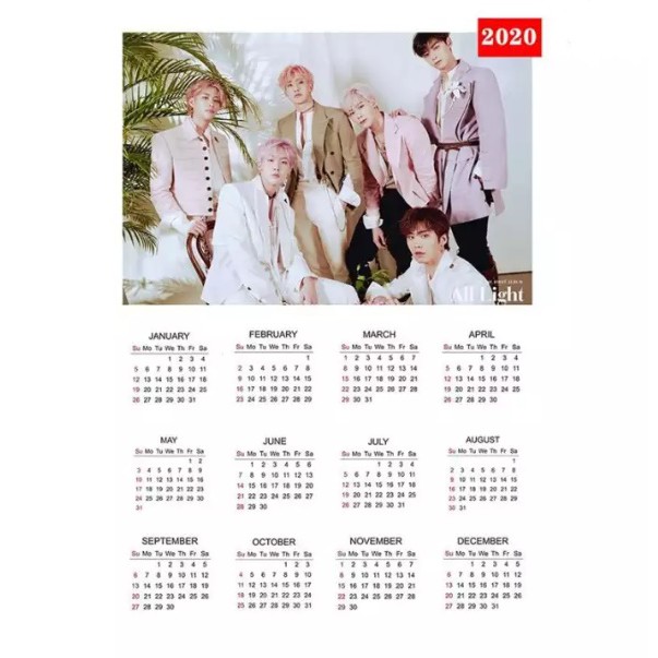 Custom Free 2025 ASTRO K-Pop Poster Calendar | Shopee Malaysia