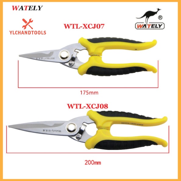 '' WATELY'' HEAVY DUTY PRUNING SHEAR ( WTL-XCJ07 - WTL-XCJ08 ) | Shopee ...