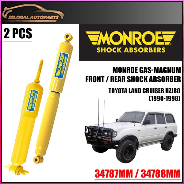 (2 pcs) MONROE GAS-MAGNUM Front / Rear (Gas) Shock Absorber for Toyota ...