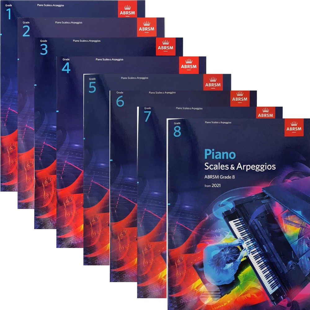 ABRSM Piano Scales & Arpeggios Grade 1 ~ Grade 8 | Shopee Malaysia