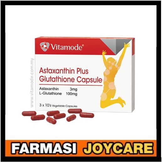 Vitamode Astaxanthin Plus Glutathione 10's x 3 (EXP: December 2027)