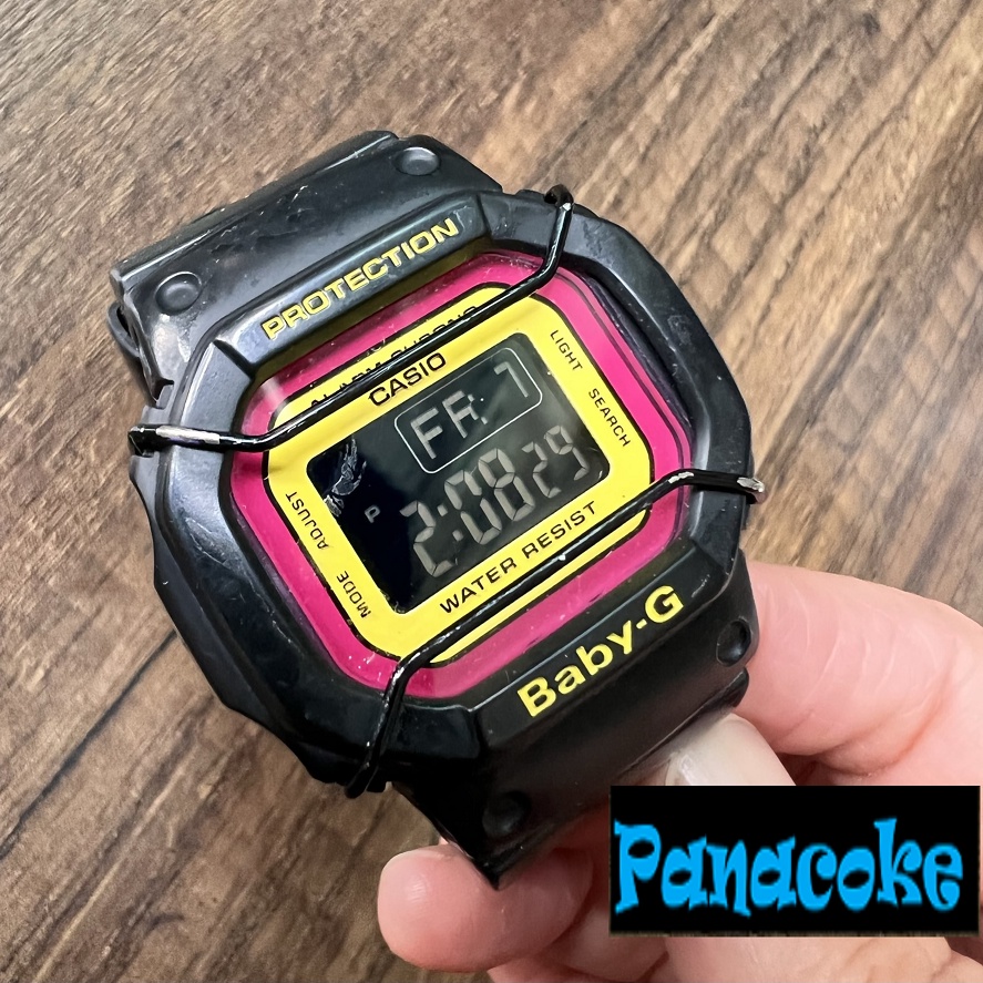 Pre loved Used Authentic Casio BABY G BGD 501 BLACK YELLOW MAROON Shopee Malaysia