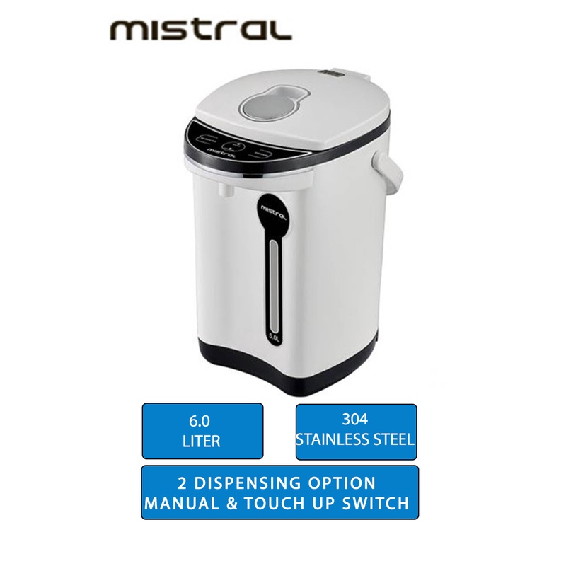 MISTRAL KHIND MAP606 6L Thermopot Thermo Pot Hot Water Dispenser