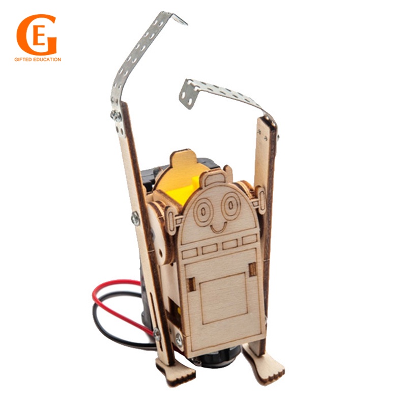 GIFTED EDUCATION DIY Electric Rope Climbing Robot Kids Assemble Science ...