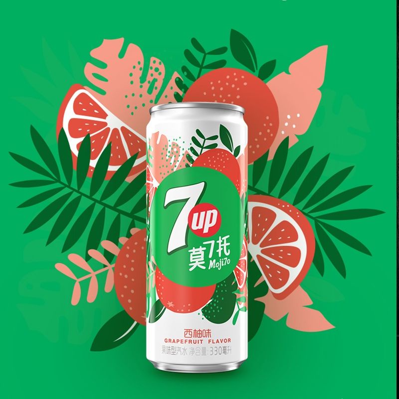 7up mojito grapefruit flavor soda 330ml (RS2348) Shopee Malaysia