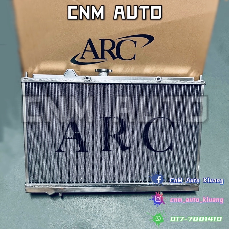 ARC Japan Aluminum Radiator Proton Wira Satria Putra Mitsubishi EVO 123 ...